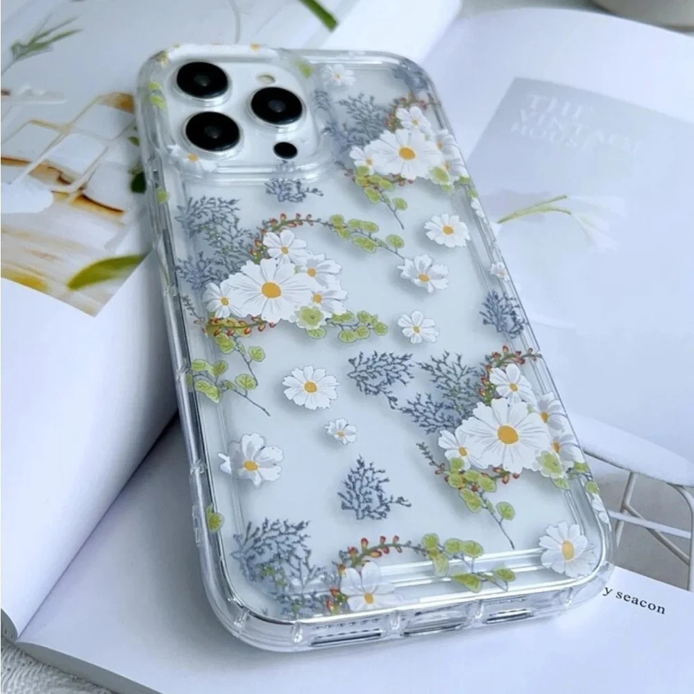 ⚠️Clearance iPhone 15/Pro/Pro Max Floral Phone Case - Picture 3 of 4